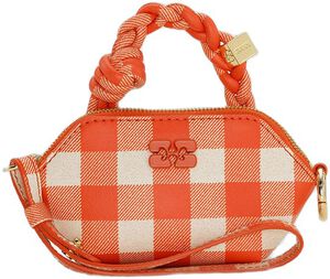 Ganni Bou Bag Nano Vichy