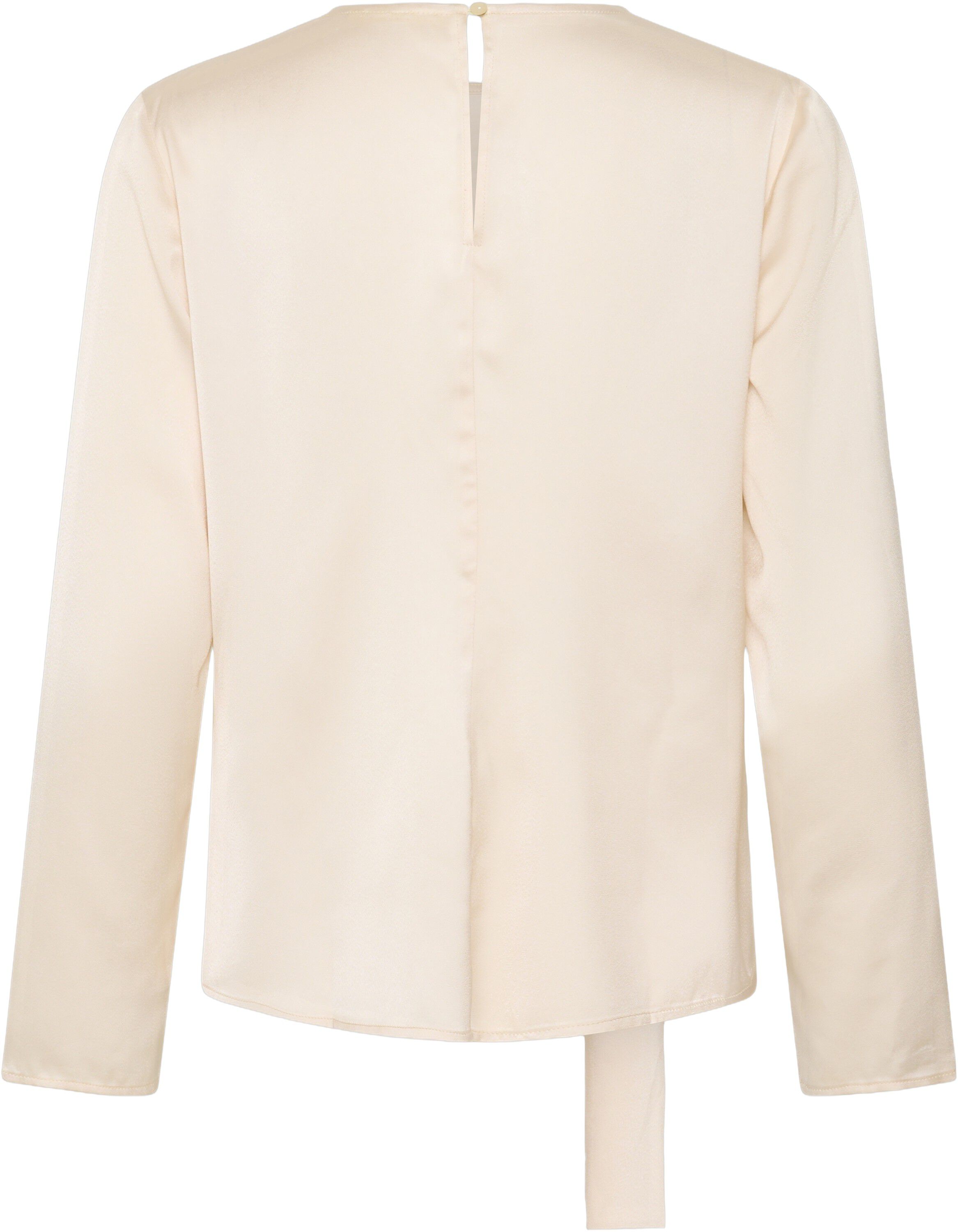 SATINEIW KNOT BLOUSE