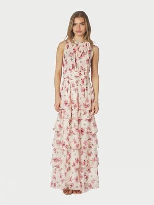 Marli Amazing Chiffon Rose Dress