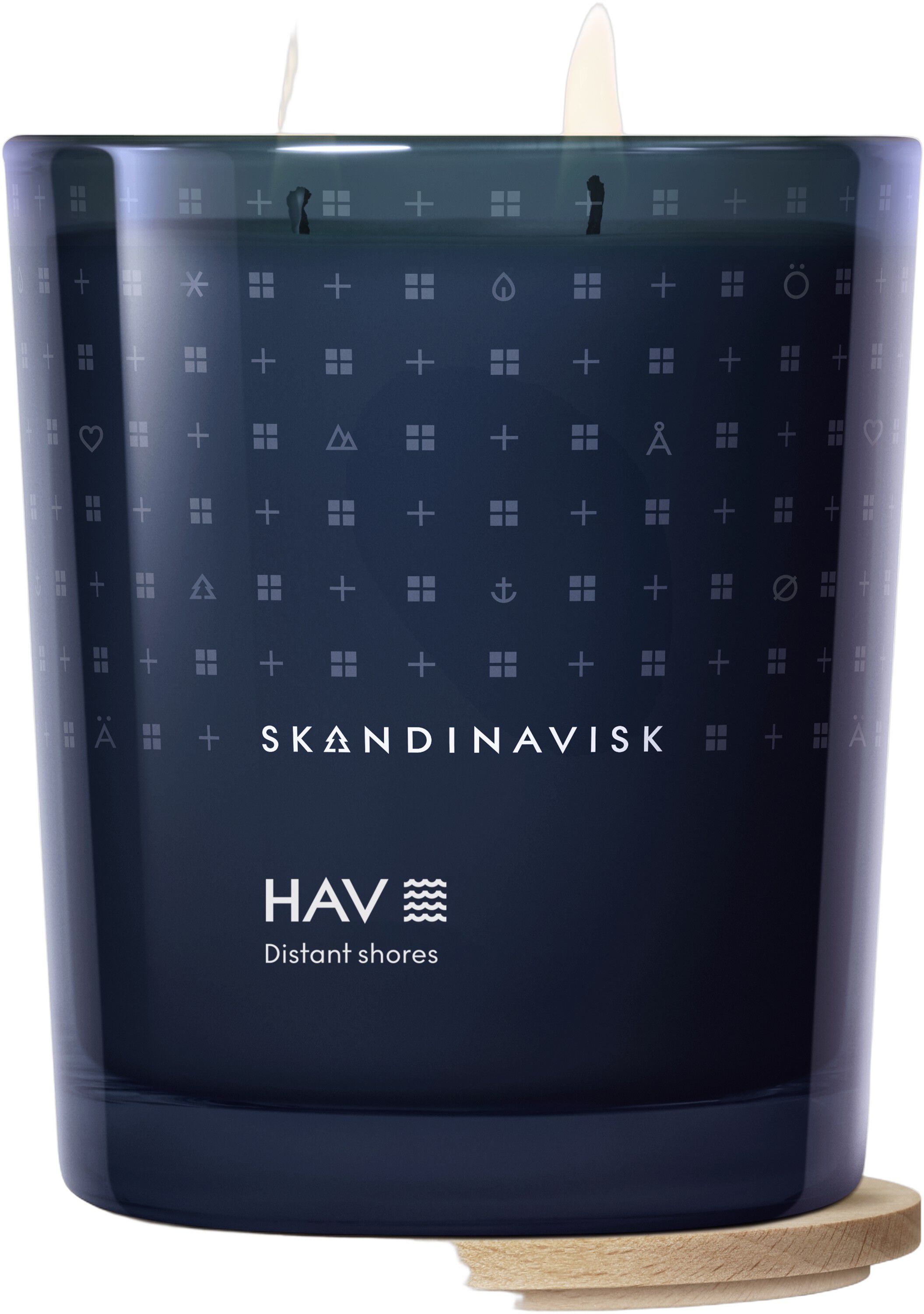 HAV 2 wick Scented Candle 350g