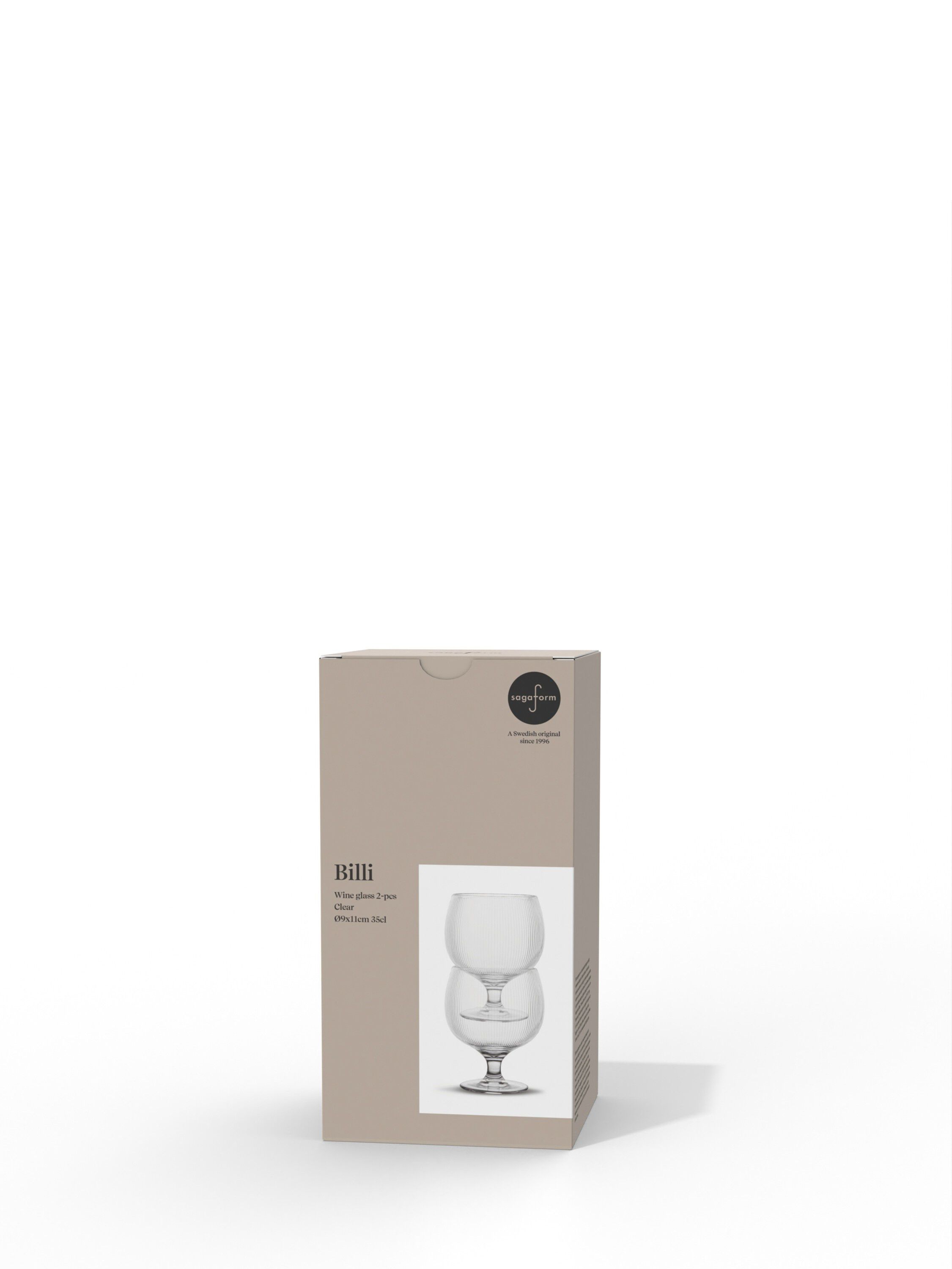 Billi wine glass, 2-stk