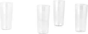 Angle Glass-Set of 4 Tall H13-Clear