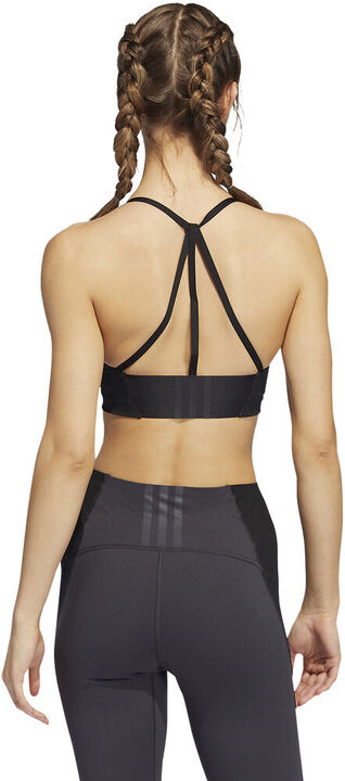 Yoga Studio Light-Support 3-Stripes sports bh