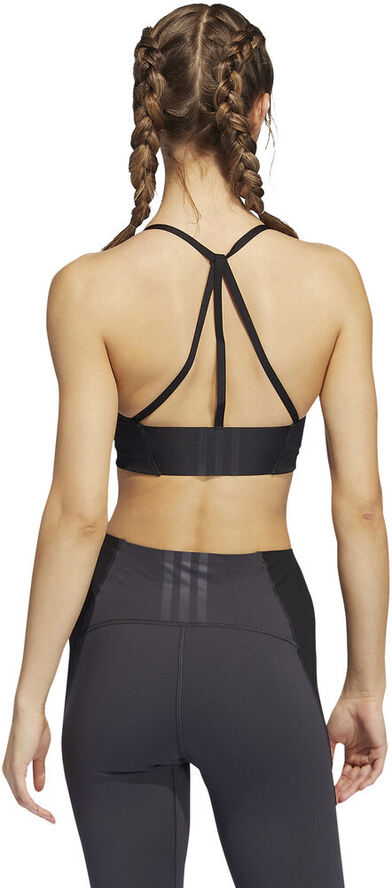 Yoga Studio Light-Support 3-Stripes sports bh