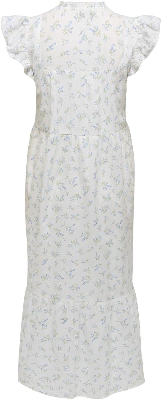 ONLTEA-IDRIS S/L FRILL TAPE DRESS W