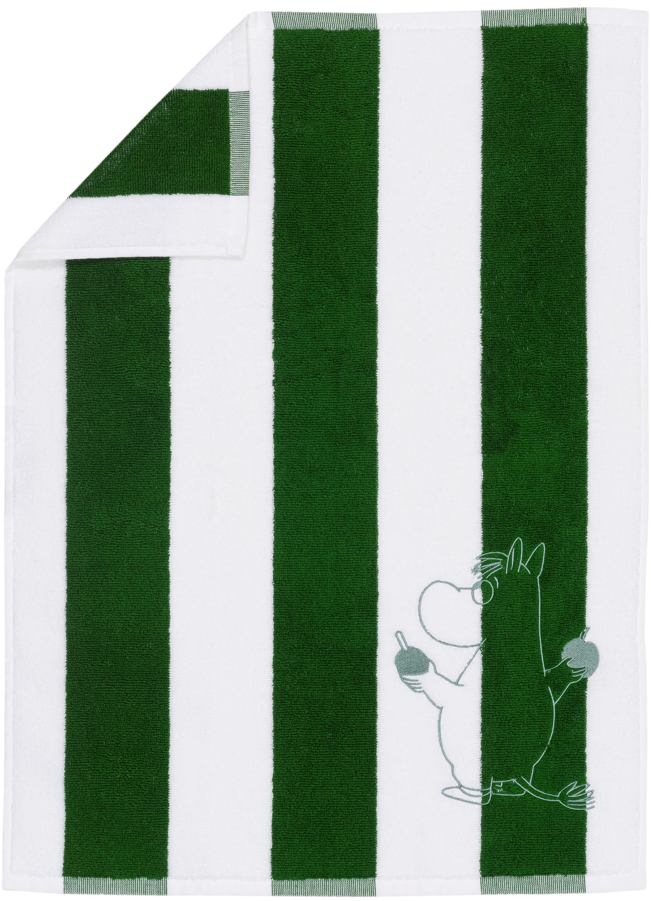 Moomin h&aring;ndkl&aelig;de 50x70 Gift of love, GOTS