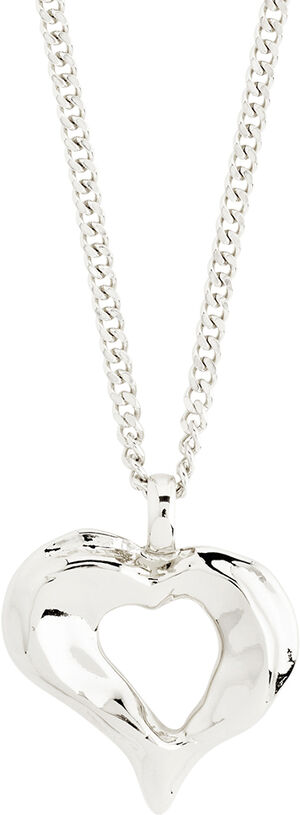 TIDE heart necklace silver-plated