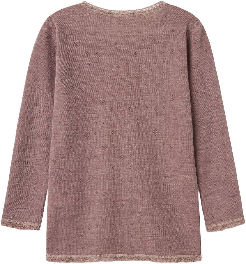 NMFWANG WOOL NEEDLE LS TOP SOLID NO