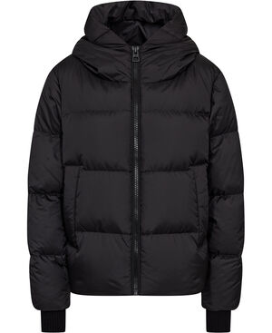 Jacket, with hood, down filled, sid