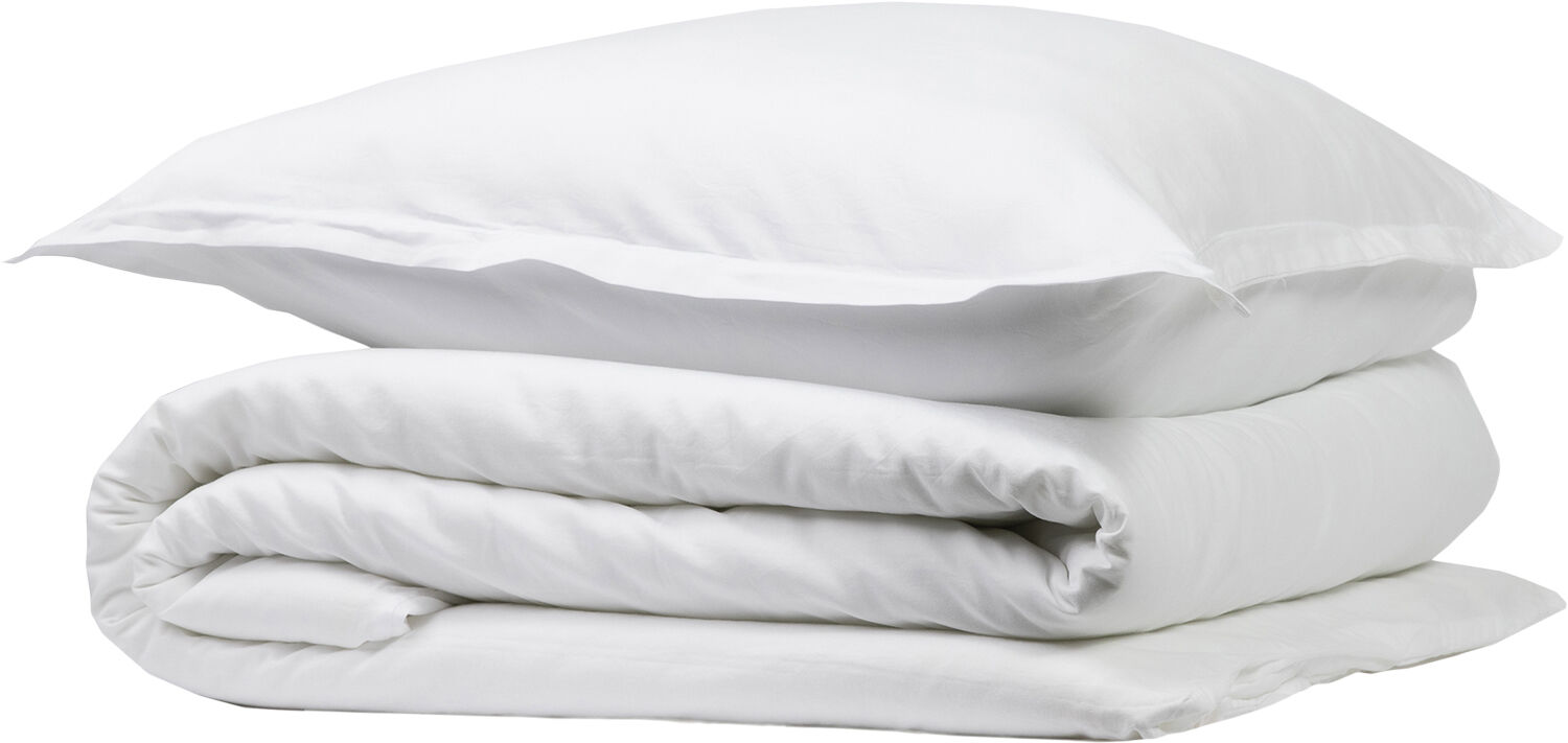 Sengelinned i bomuldssatin