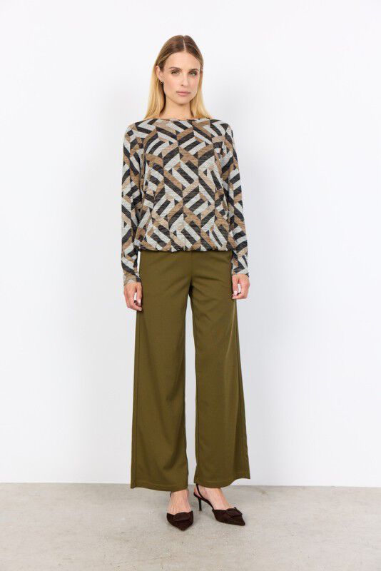 SC-GALINA 64 Bluse Sand