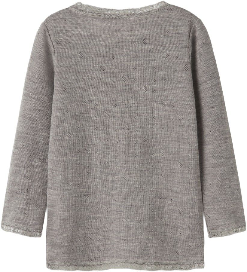 NMFWANG WOOL NEEDLE LS TOP SOLID NO