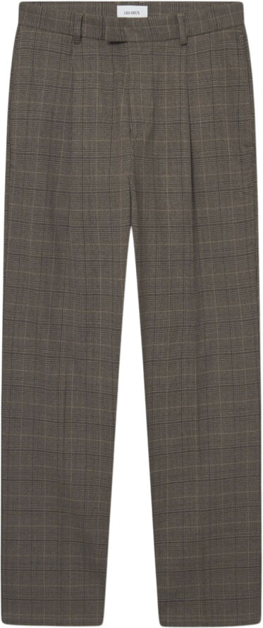 Reece Pleated Check Suit Pants
