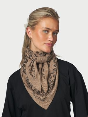 Lolana Paisley Knit Scarf