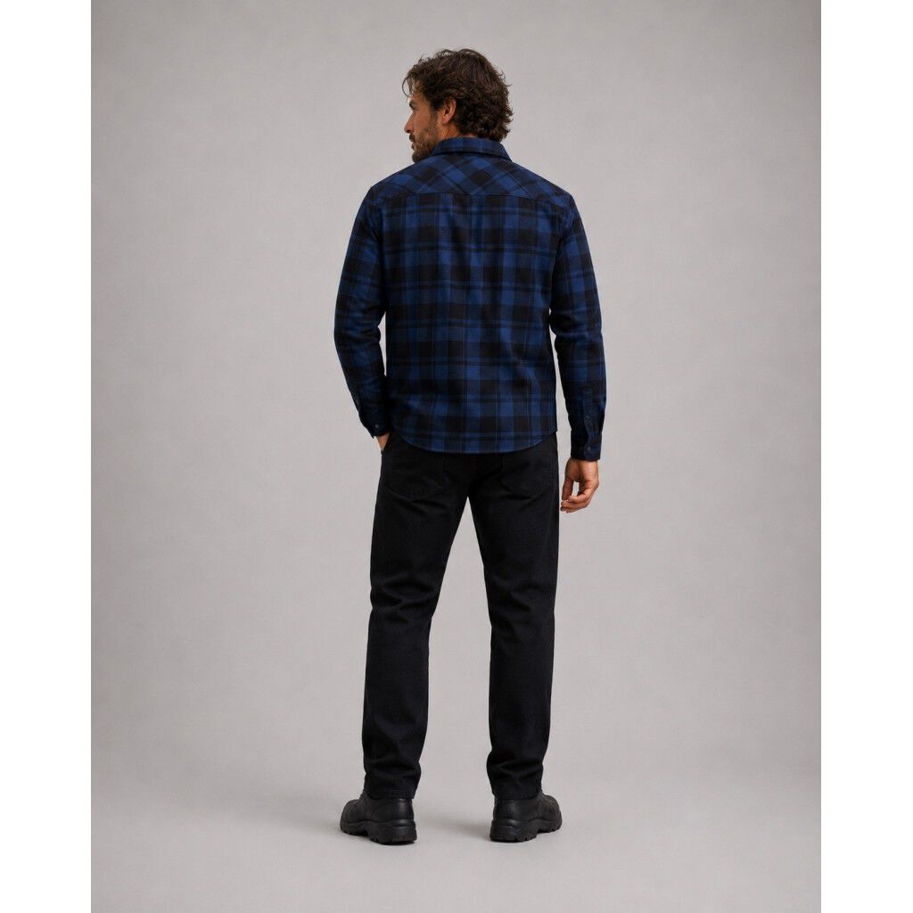 New Adrian cotton check shirt