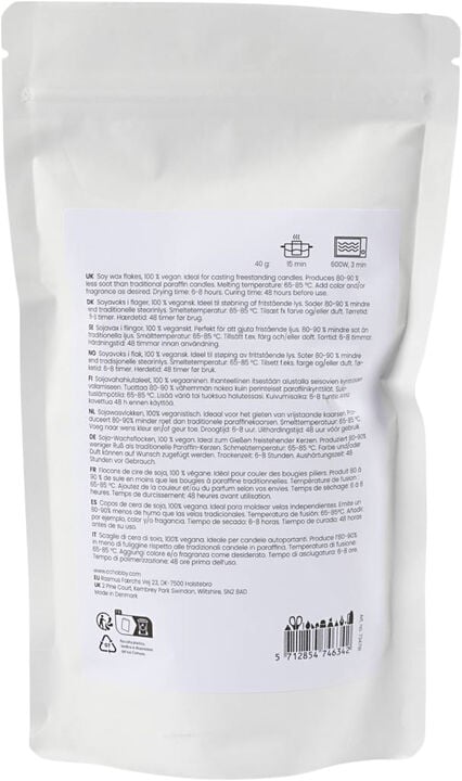 Soyavoks, Til fritstående lys, 250g.