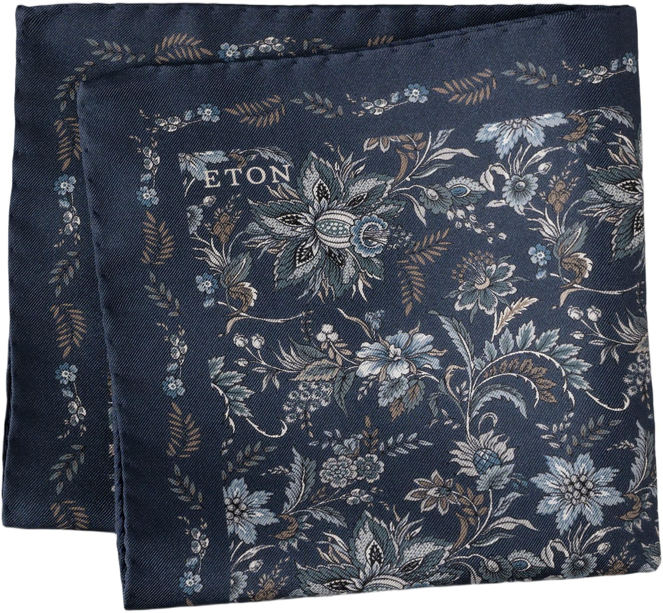 Floral Silk Pocket Square
