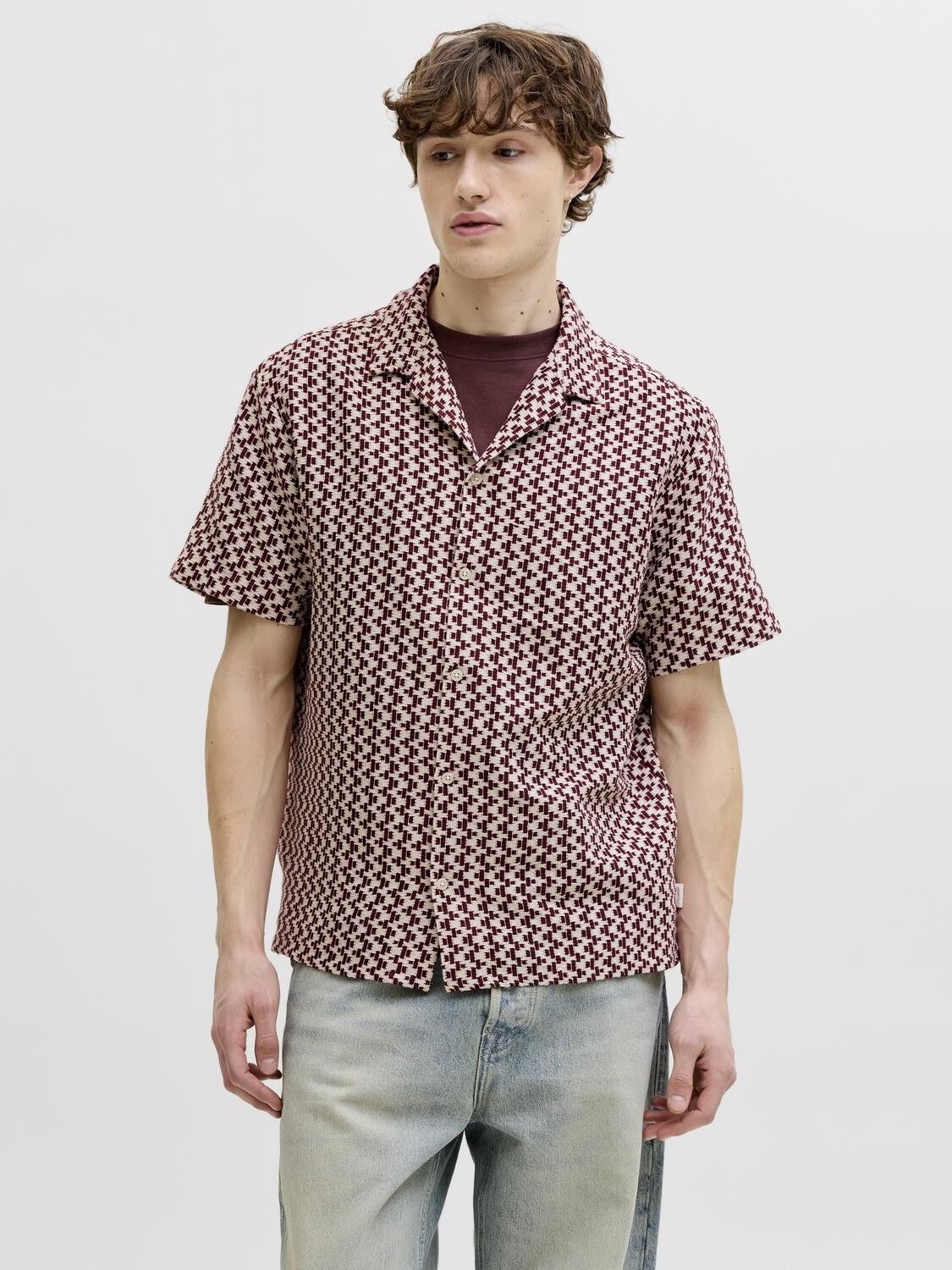 JORMONTAUK CROCHET SHIRT SS SA26 LN