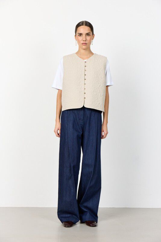 LR-PIPPA 2 Vest Lys gr&aring;