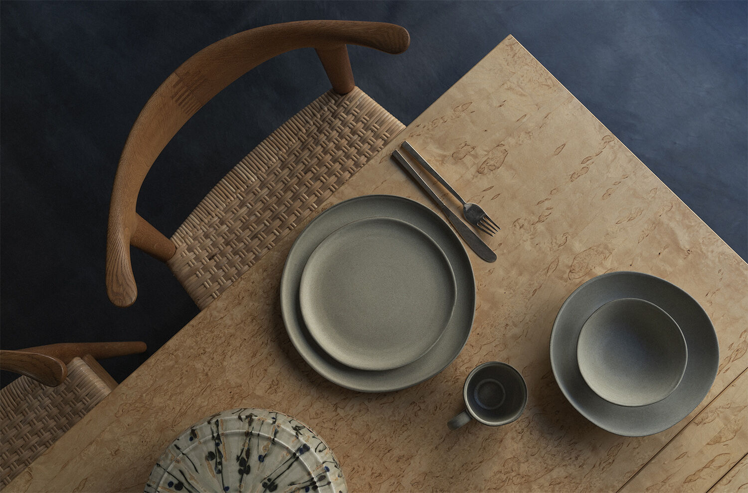 STUDIO Krus med hank gr&oslash;n