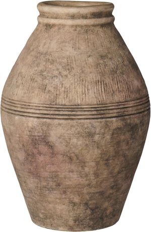 Gulvvase Selene uj&aelig;vn struktur og farve