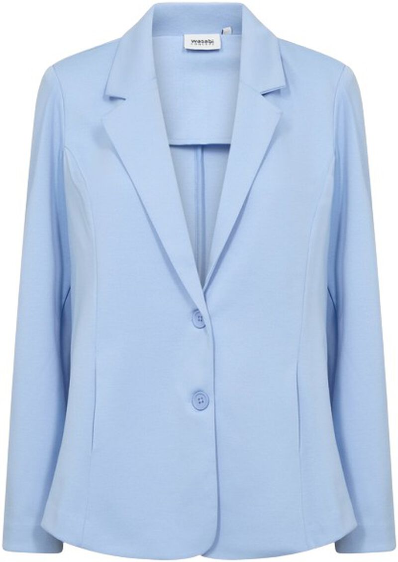 Curvy Wa-Sina 1 Blazer Lyseblå