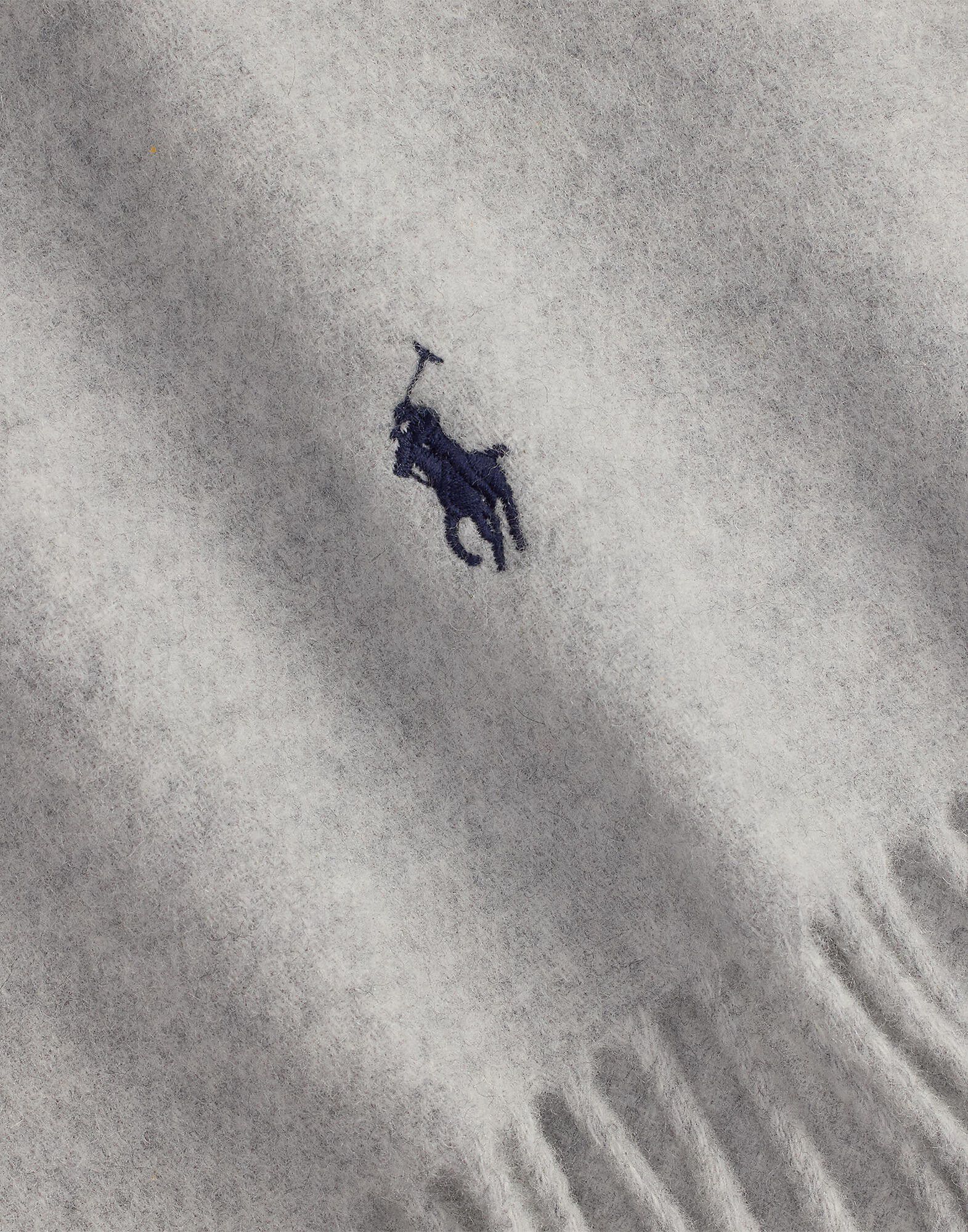 Fringe-Trim Wool Scarf