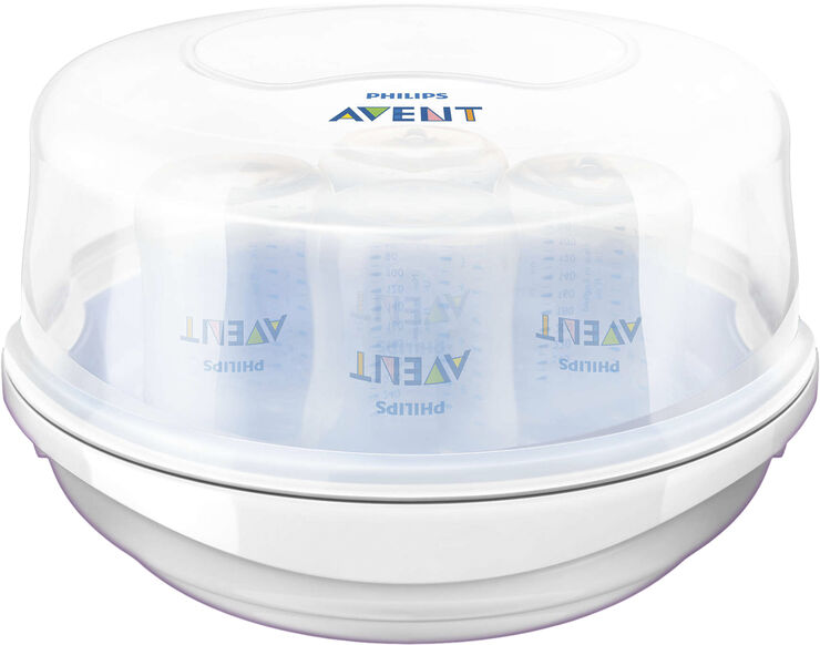 Dampsteriliseringsapparat til mikroovn