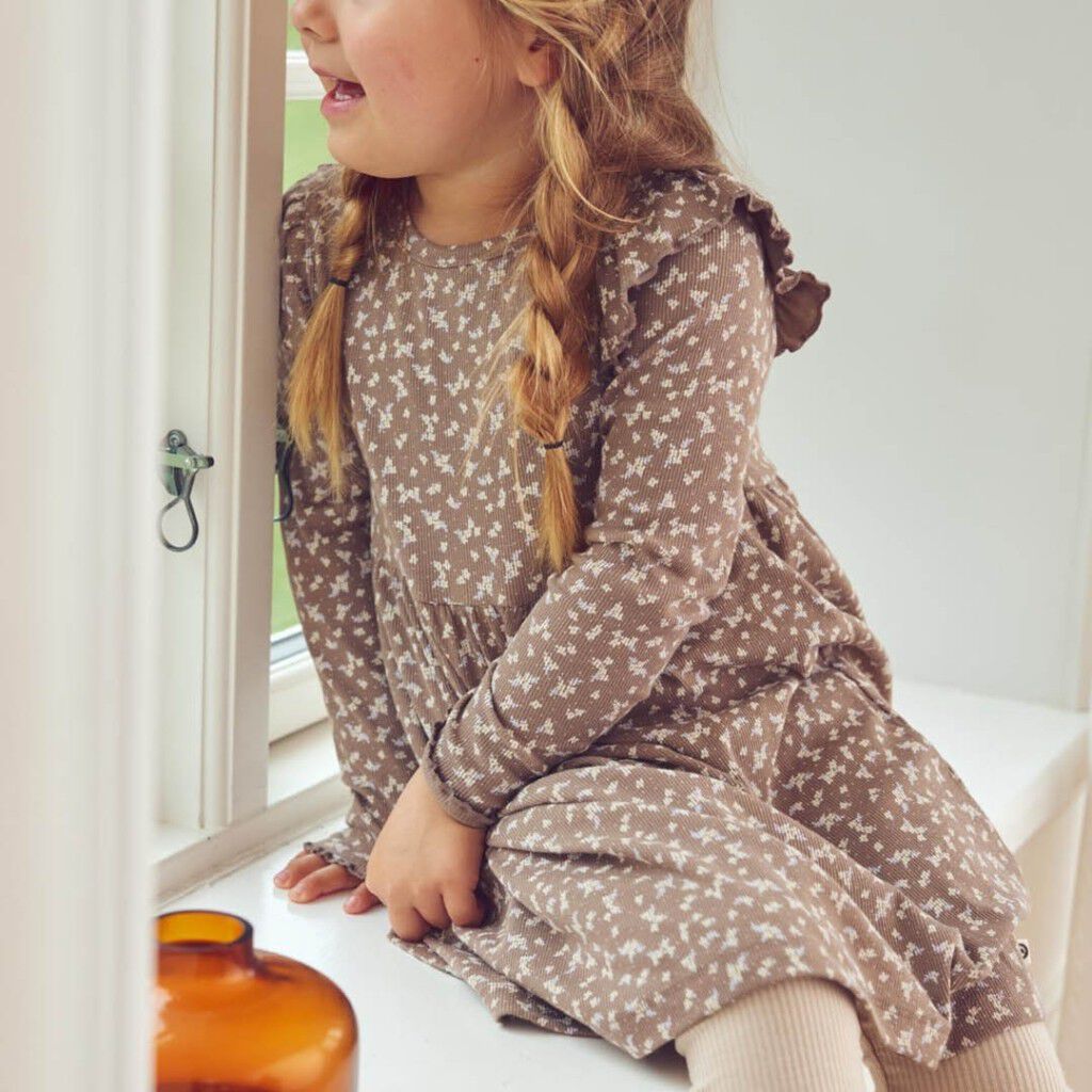 Alyssum Ruffle L/S-gyngekjole
