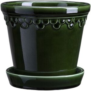 K&oslash;benhavner GLAZED Emerald Green, &Oslash; 14 cm, Set