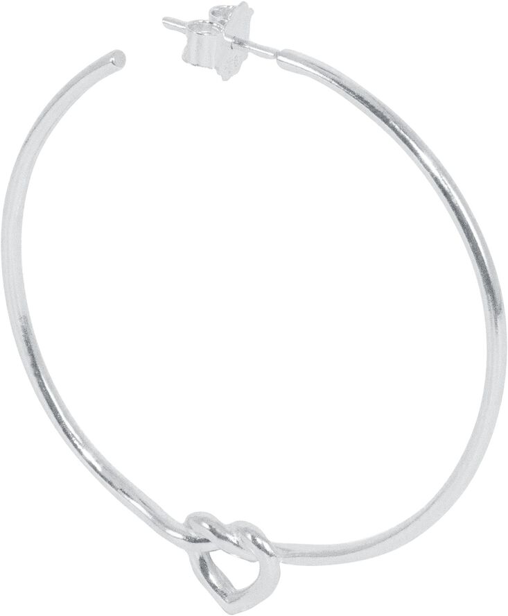 Big Tied Heart Hoop