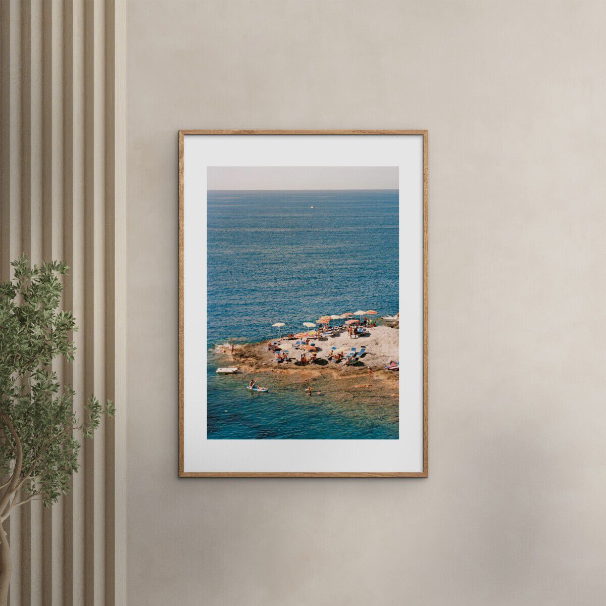 The Poster Club x Anna Pihan - Ponza Tangerine