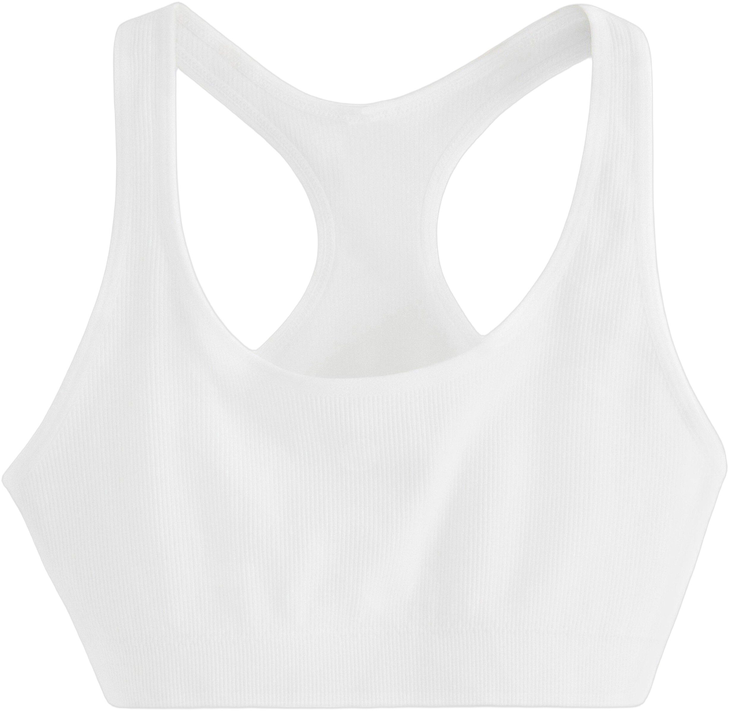 Ribbet bl&oslash;d bh uden s&oslash;mme