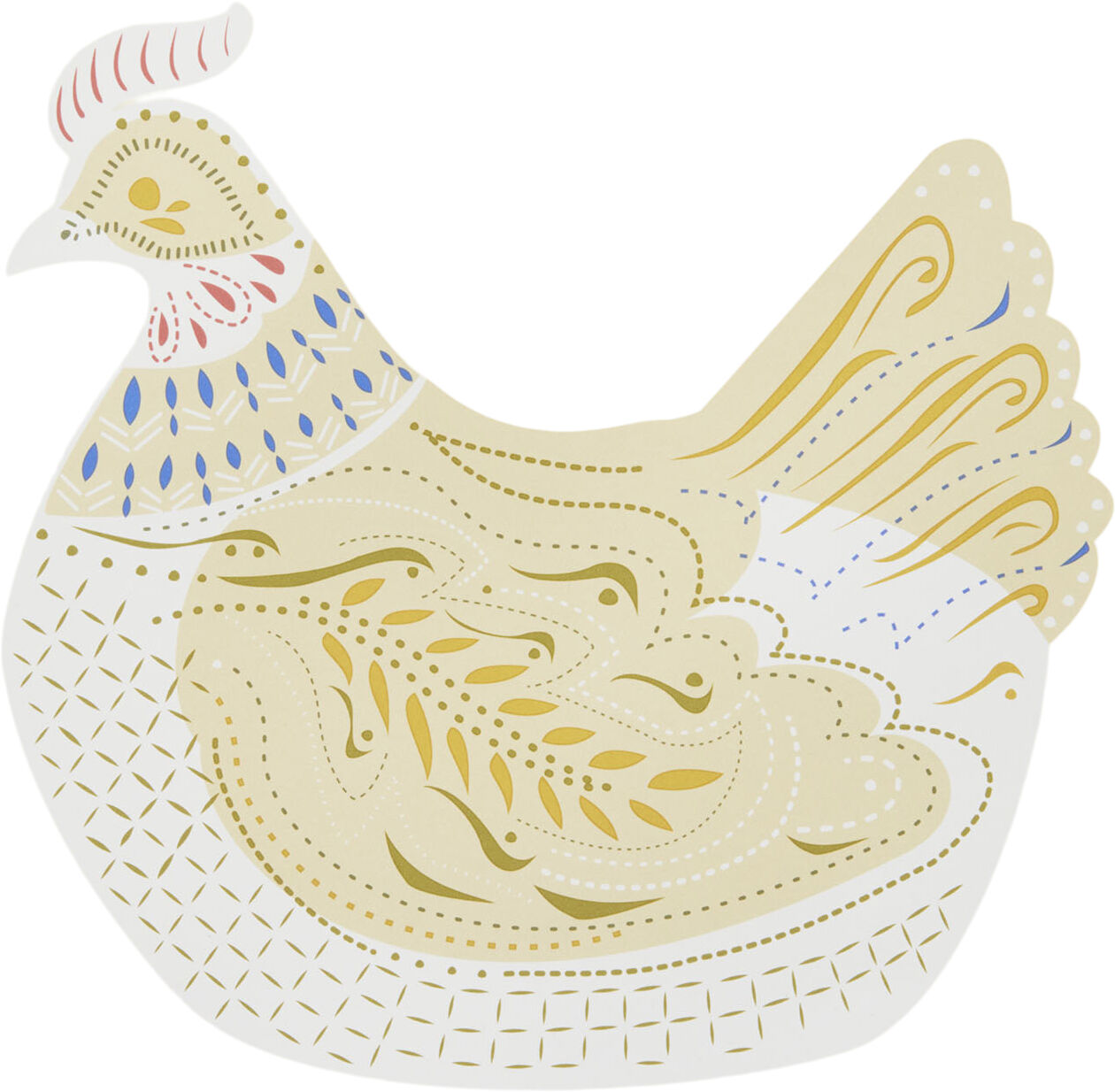 Paper Napkin 20x20cm Hen Sand 50pcs