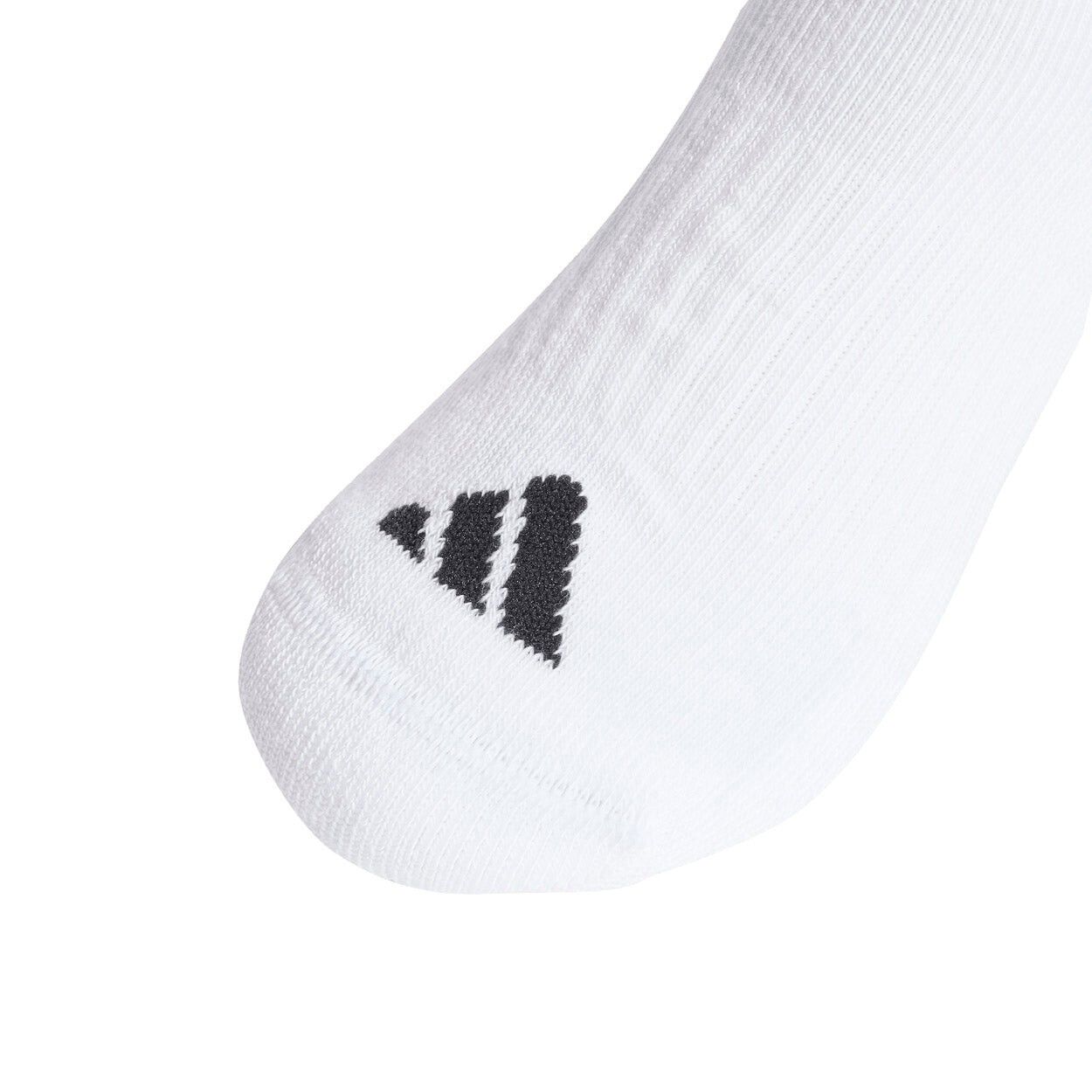 Kids 3-Stripes Cushioned Crew Str&oslash;mper 3 pak