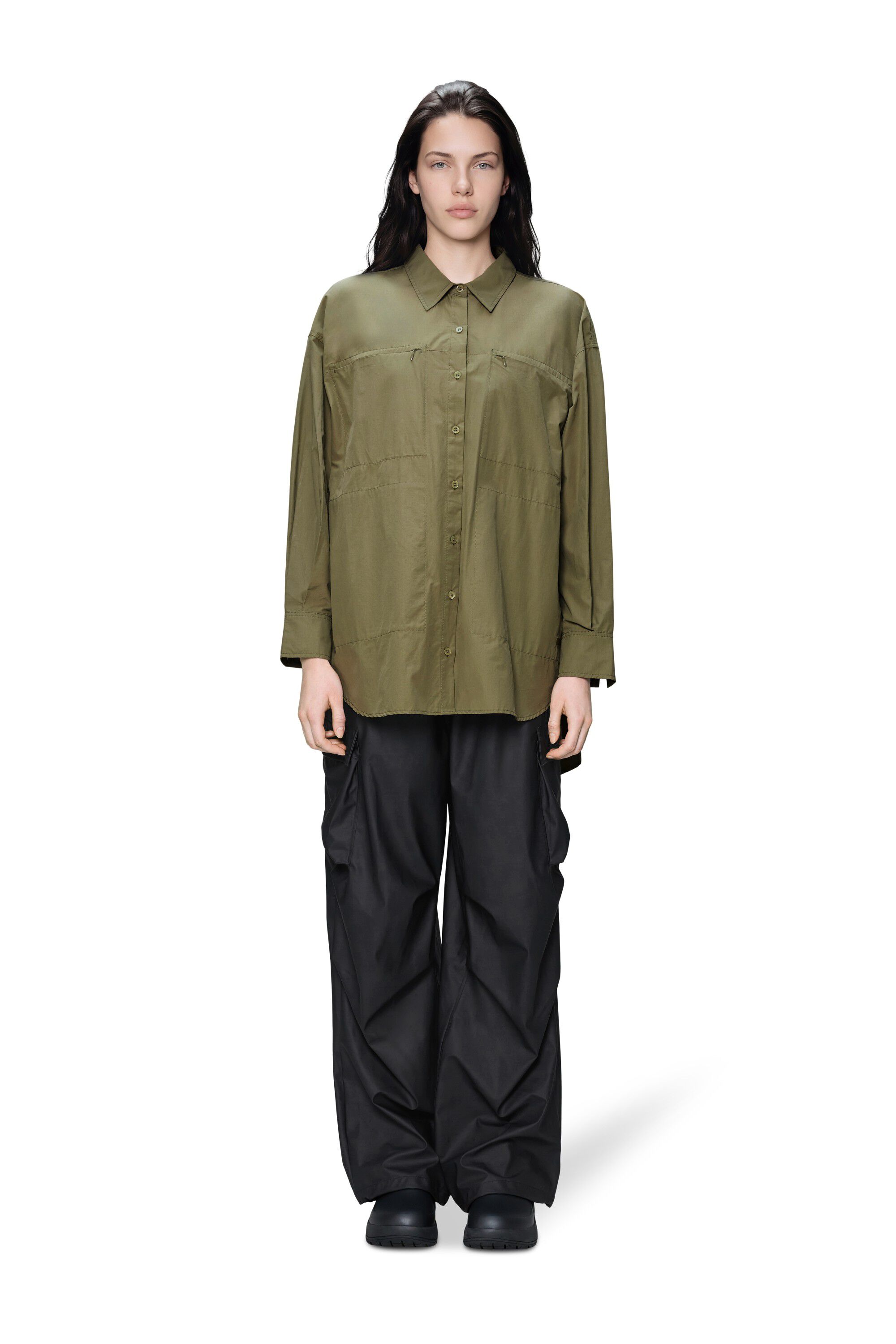 Light Woven Long Sleeve W Shirt