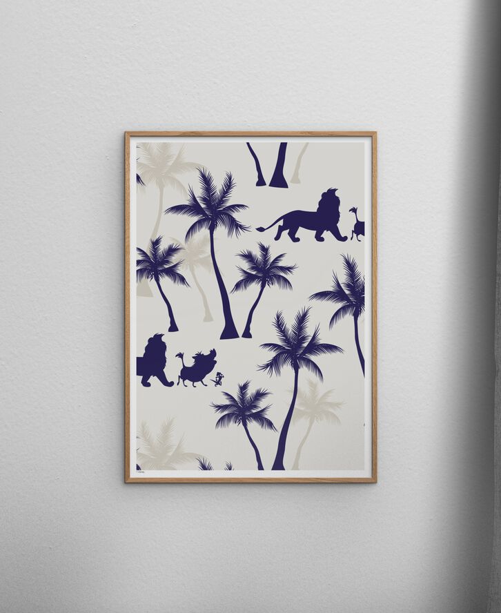 Disney Ð The Lion King Blue Palms