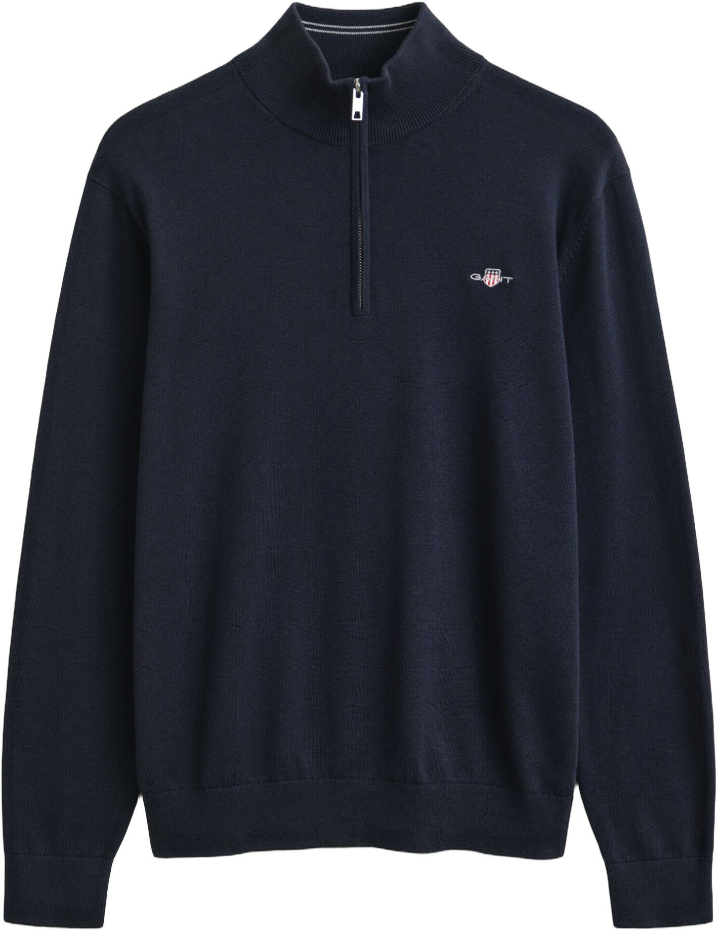 Cotton Half-Zip Sweater