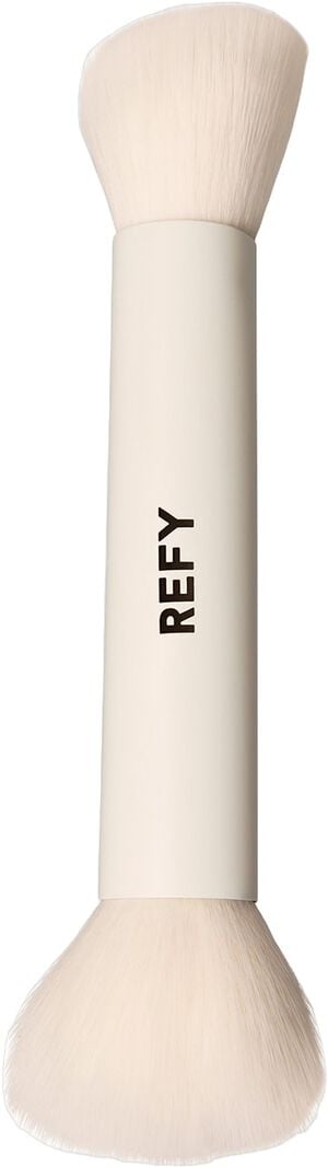 Duo Brush 2. 0 - Dobbeltendet b&oslash;rste til flydende bronzer og blush