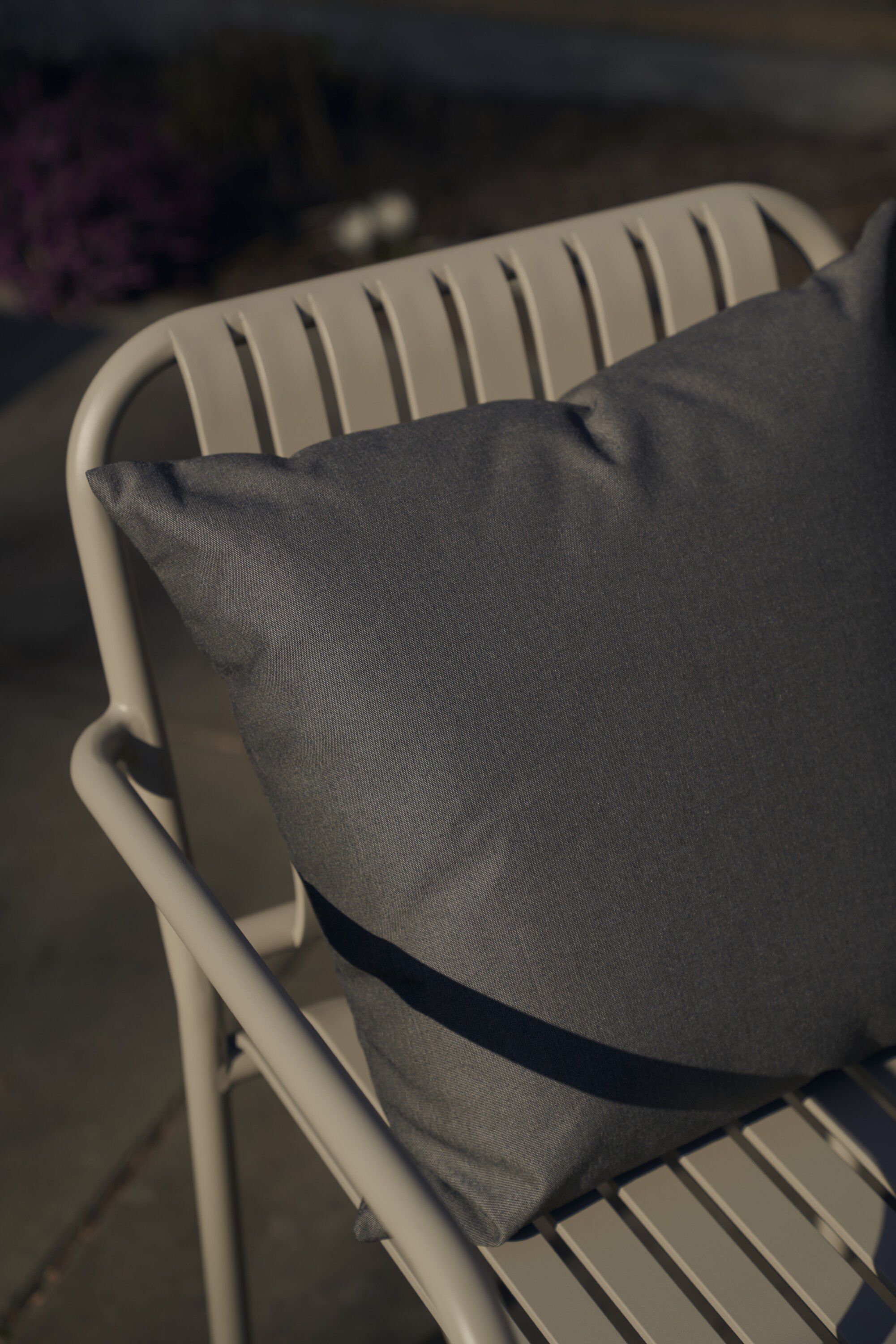 Fossflakes udend&oslash;rspude 50x50 cm. Antracitgr&aring;