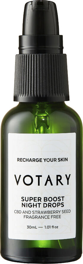 Super Boost Night Drops - CBD and Strawberry Seed