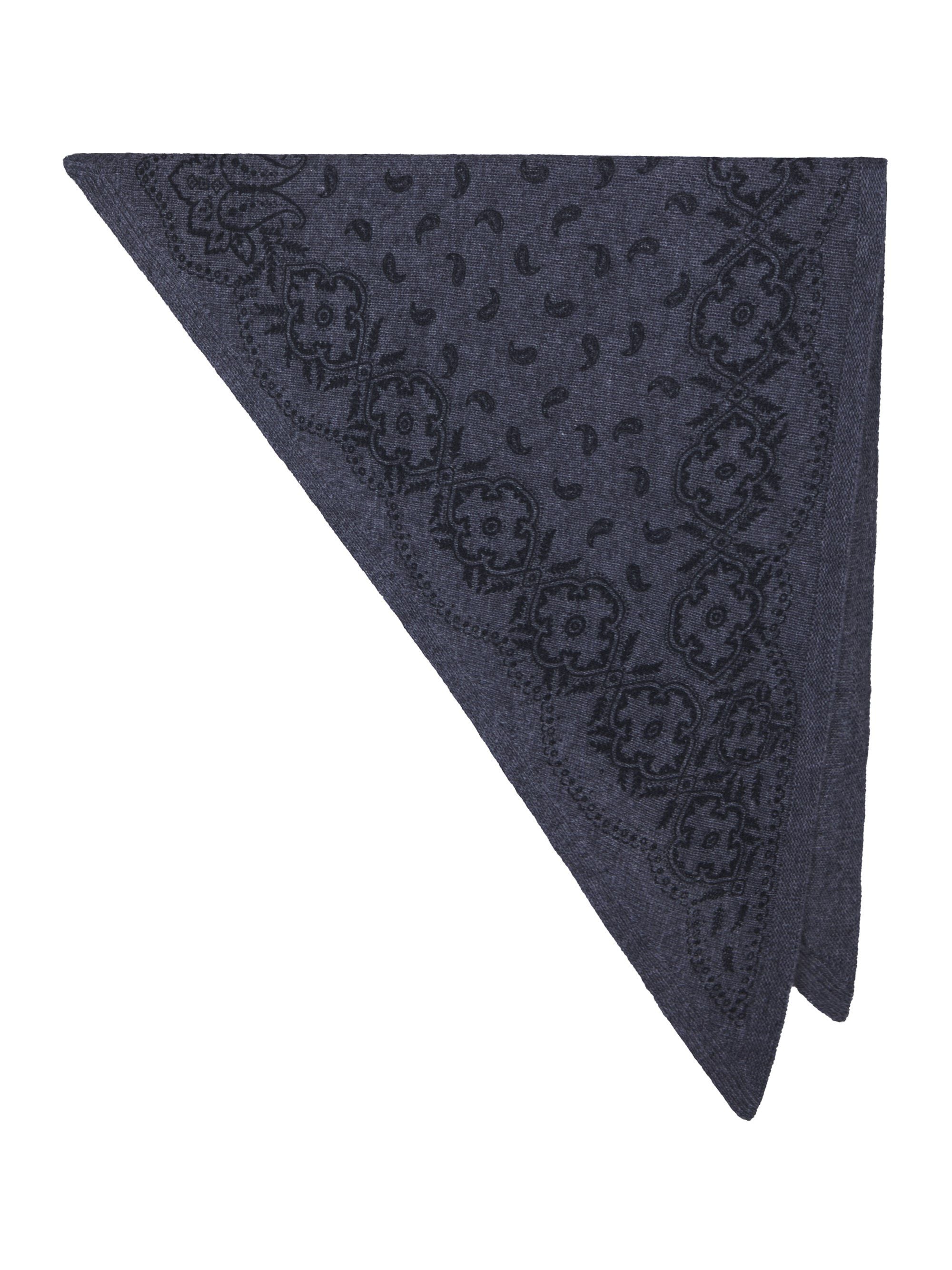 Lolana Paisley Knit Scarf