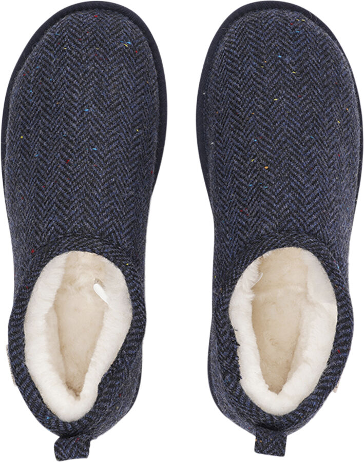 PALPANA WOOL - CLOSED WOOL SLIPPERS WITH SHEARLING LINING