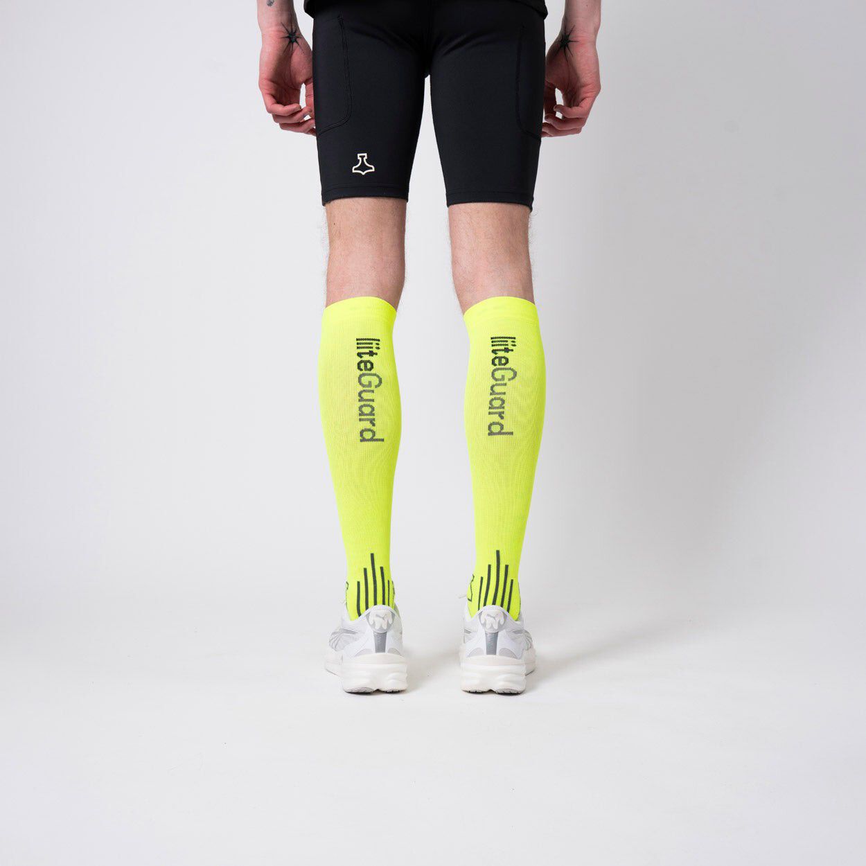 Shin-Tech Vision Grip Kompression Str&oslash;mper