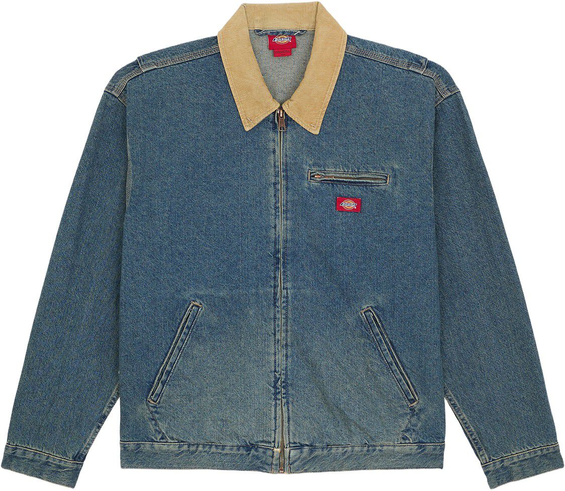 DENIM PAINTER JACKET KHAKI TINTED B