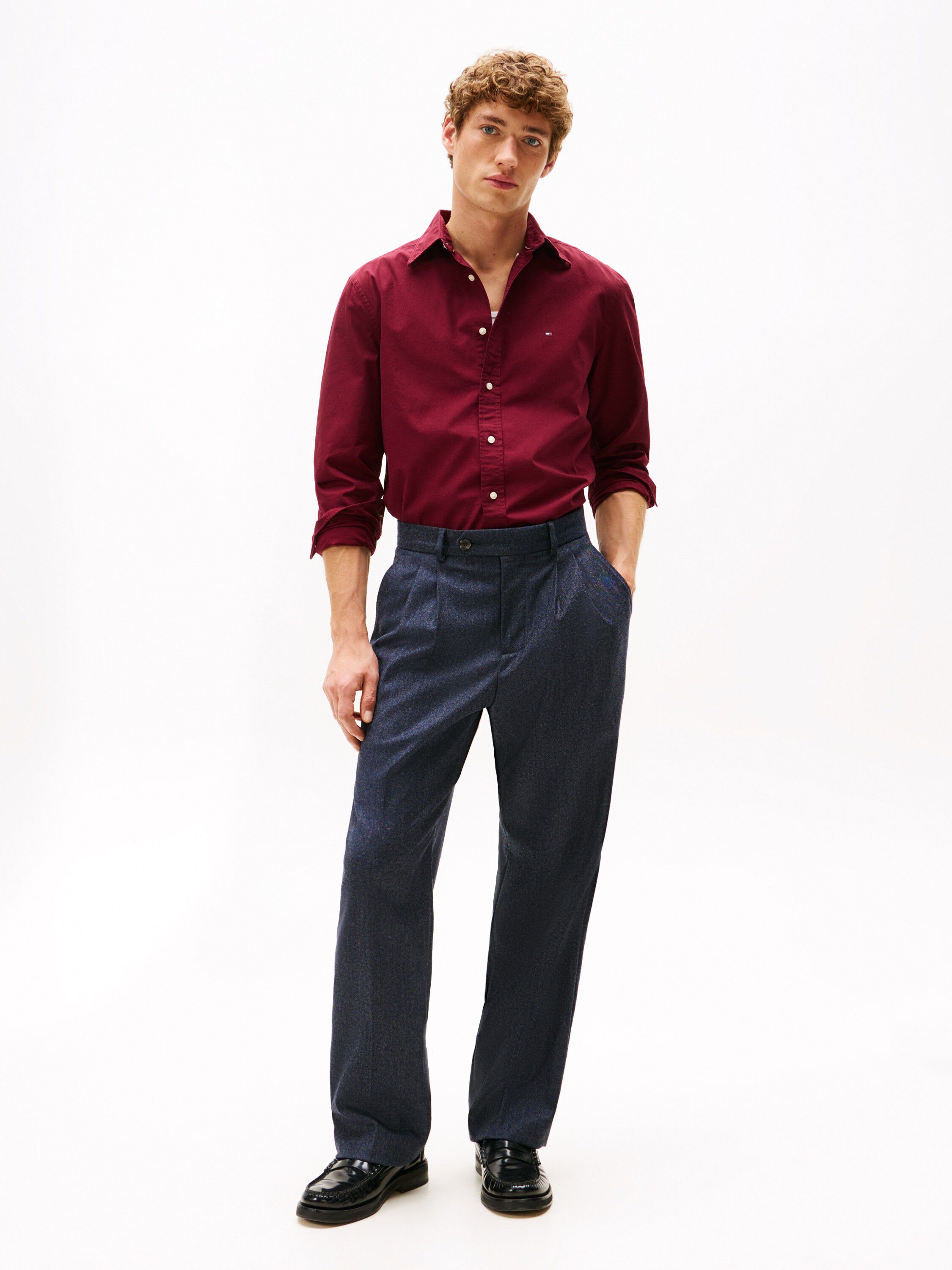 Regular Fit Flex Poplin Shirt