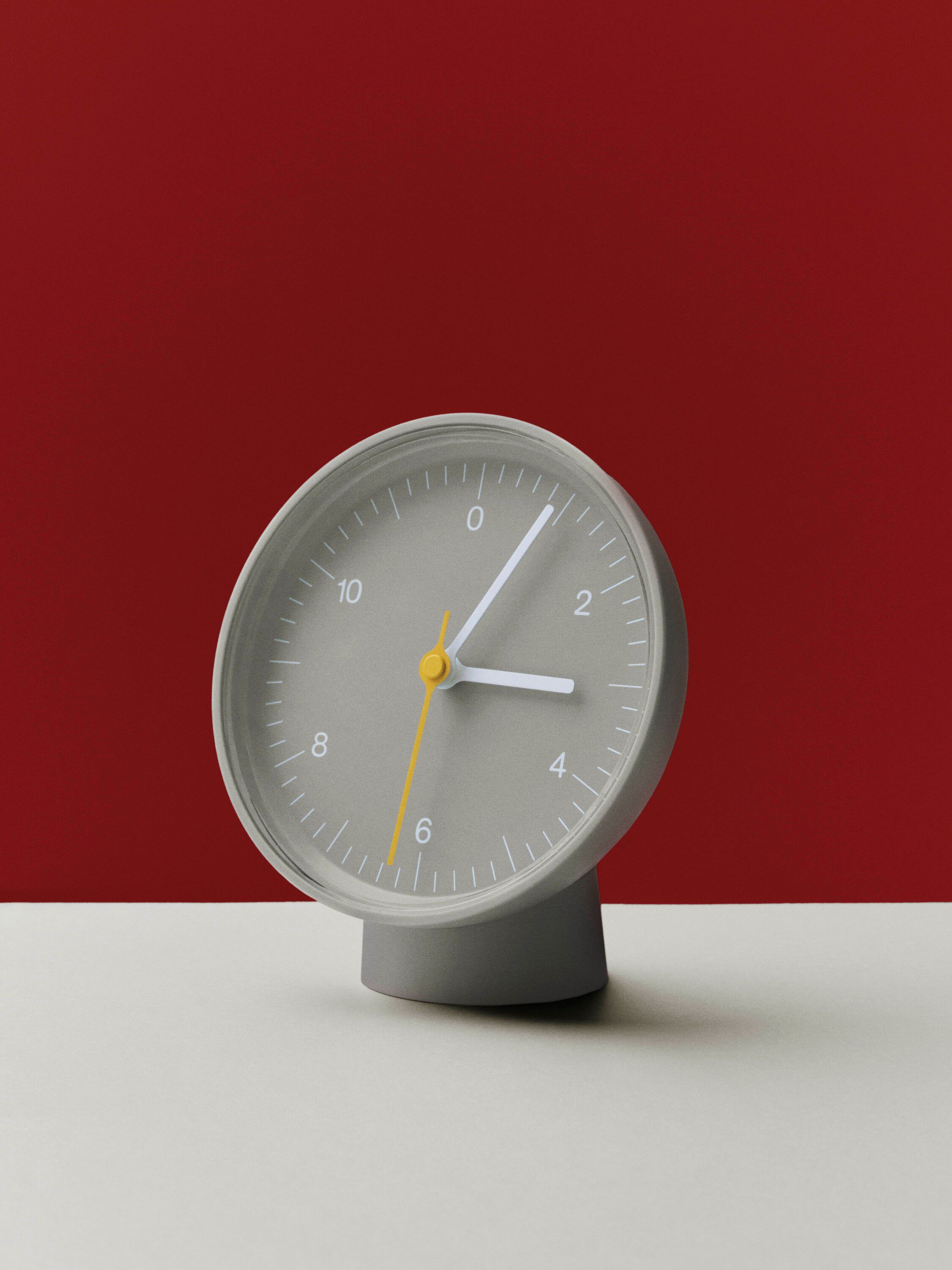 Table Clock Recycled-Grey