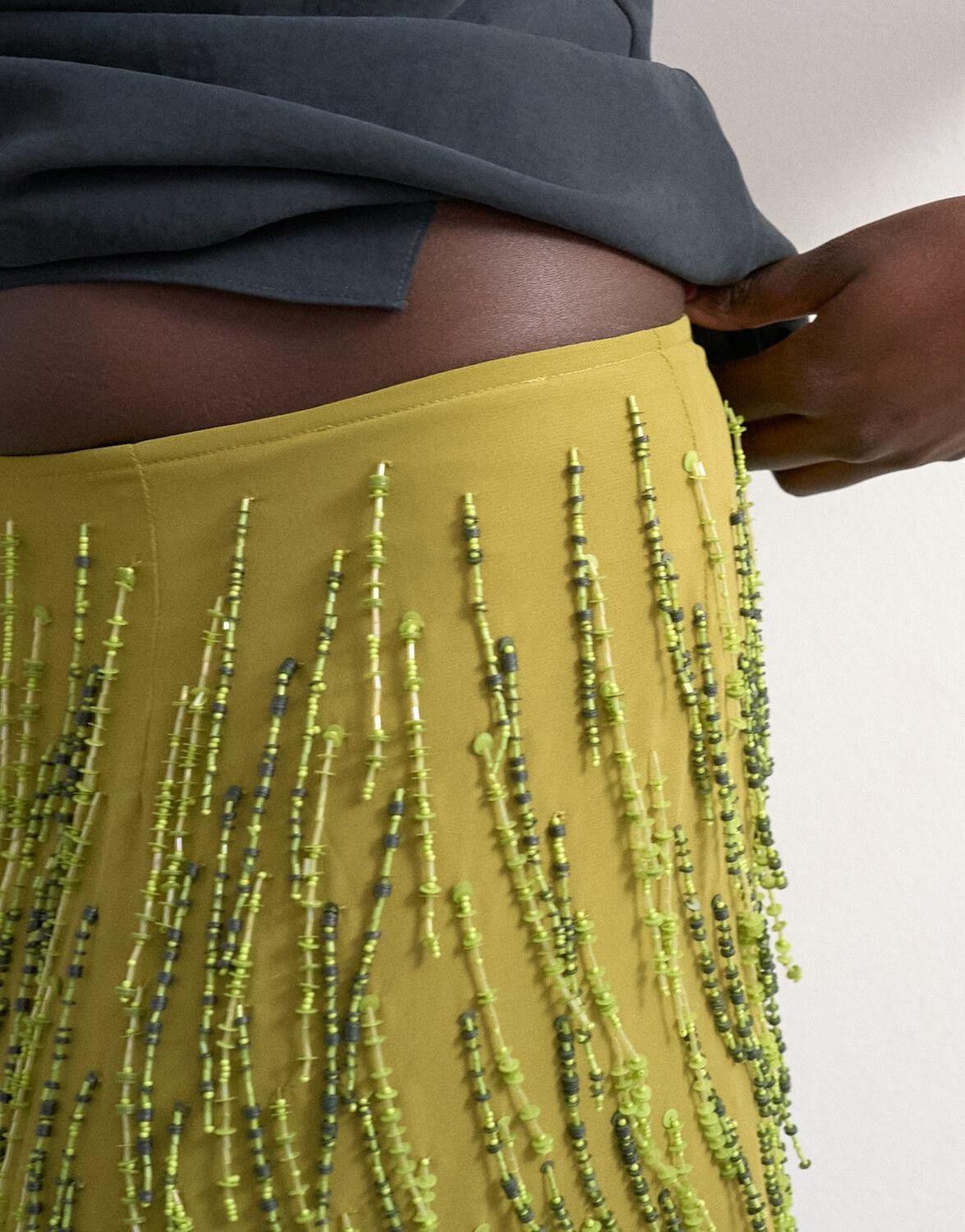 TSRHEA HR MINI SKIRT WVN