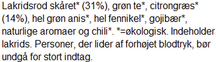 Blodmåne te økologisk 100g