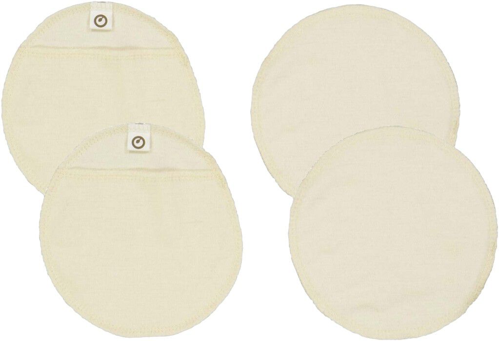 Wool/Silk Nursing Pads 2-Pack